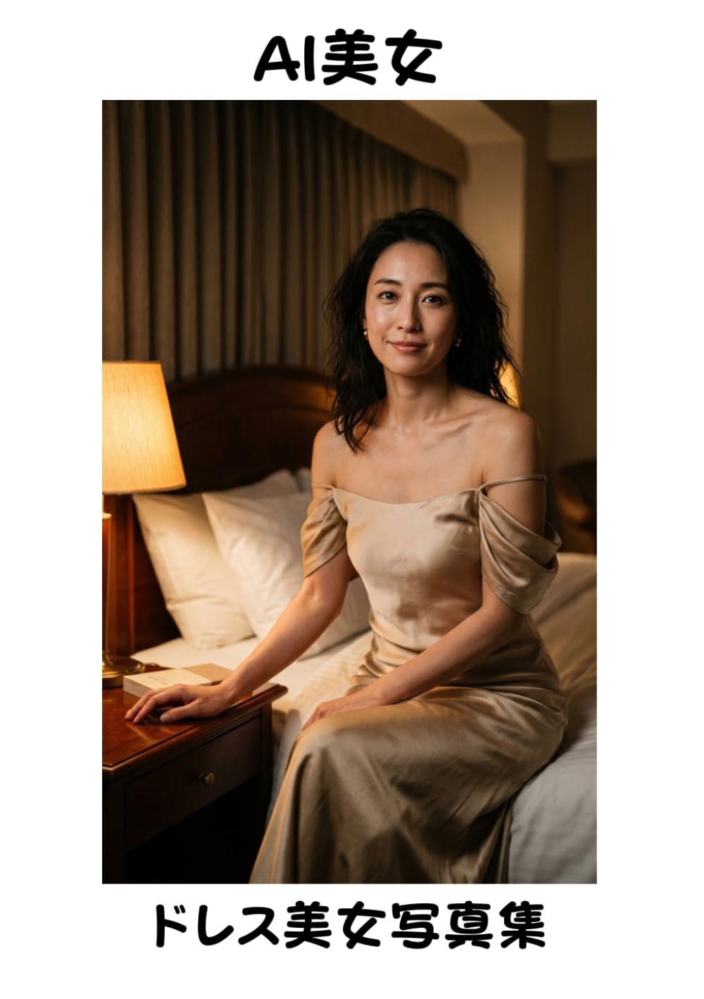 【AI美女】夜の東京のドレス美女写真集