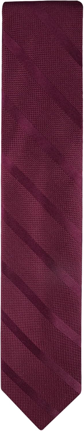 Tommy Hilfiger Men's Classic Textured Tonal Stripe Tie