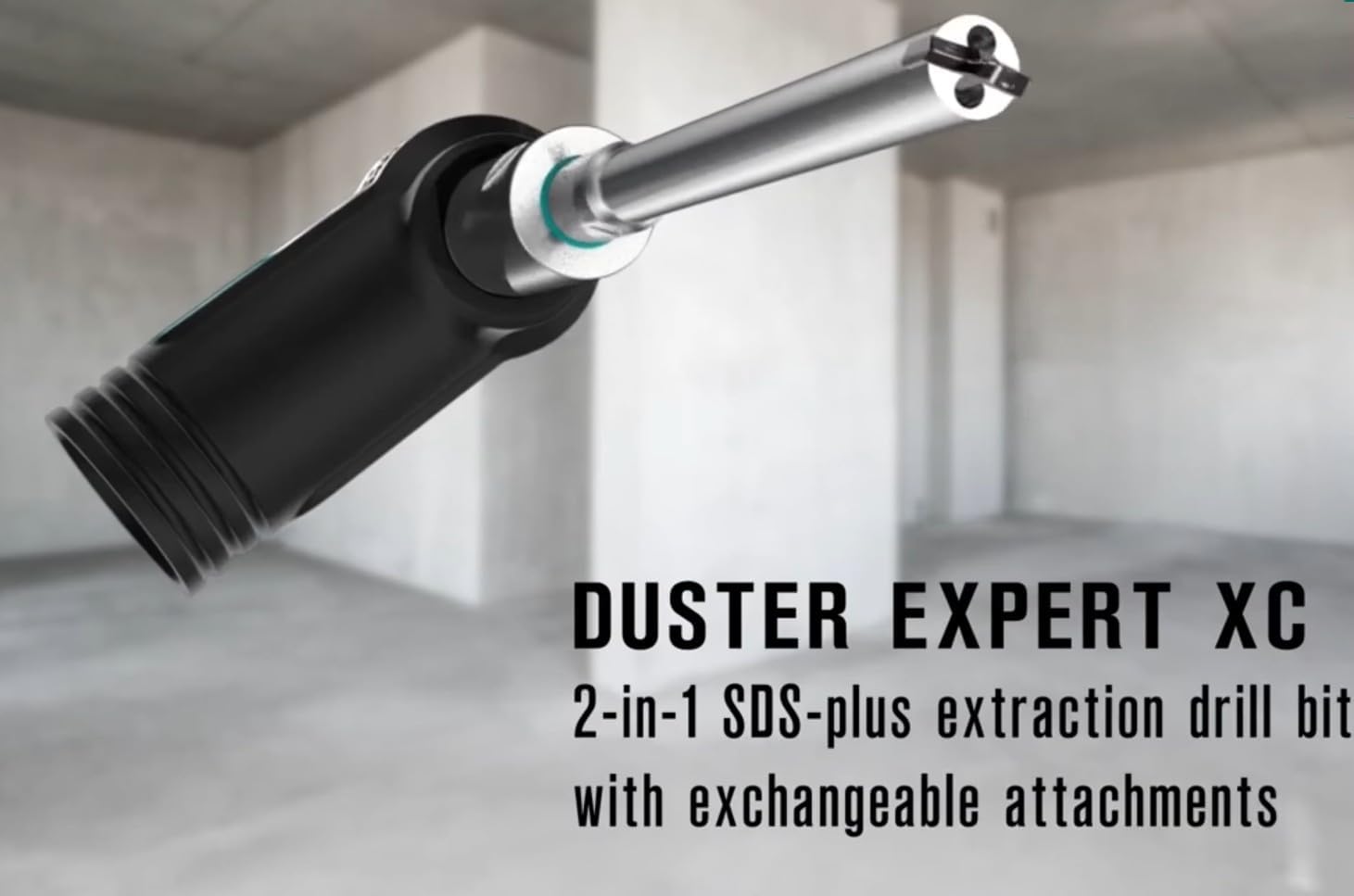 Drill America 5/8" X 14-1/2" SDS-Plus 2-Cut Dust Extraction Drill Bit