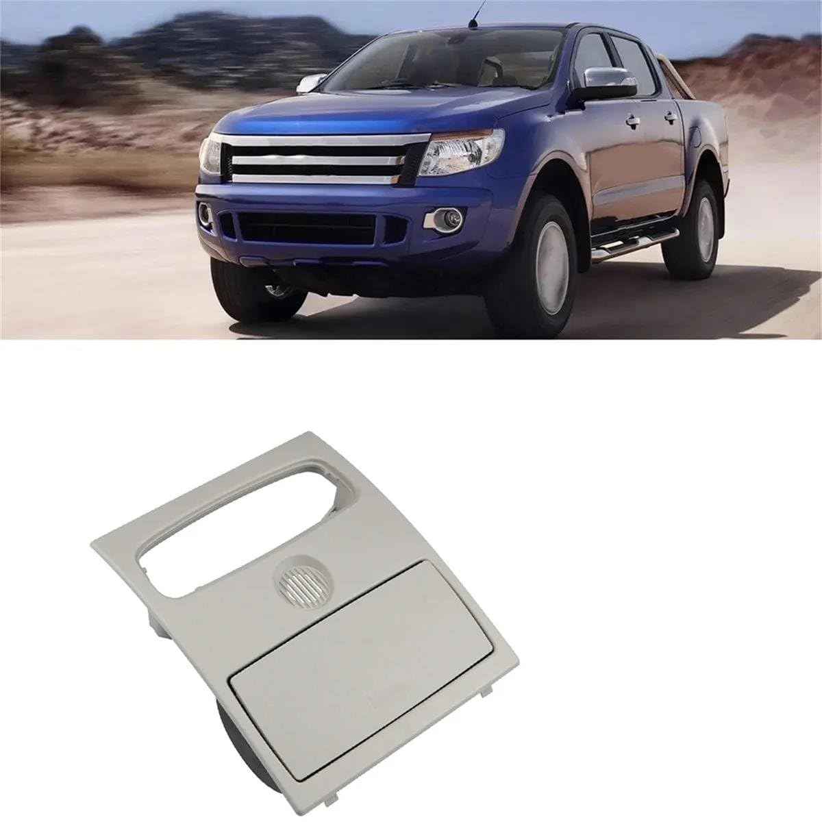 Per F&ORD per Ranger per Everest 2012-2019 Copertura delle Luci di Lettura Tetto Anteriore Scatola della Console del Tetto Scatola del Vetro Solare Ricambi Auto