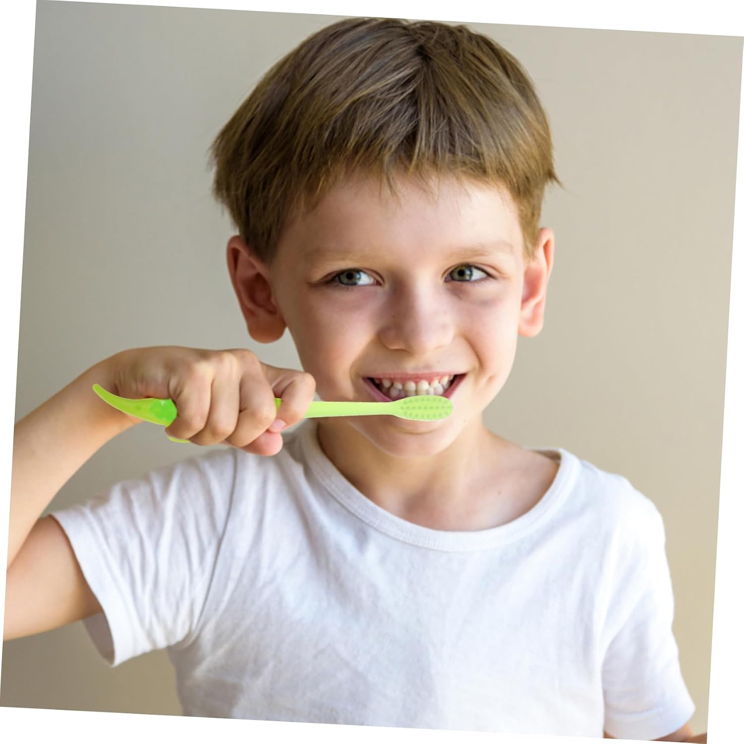 Didiseaon 8pcs Cartoon Boy Girl Toothbrush for Ages Soft Bristle Oral Care Tool for Boy Girl Fun Animal Design Plaque Removal for Healthy Teeth