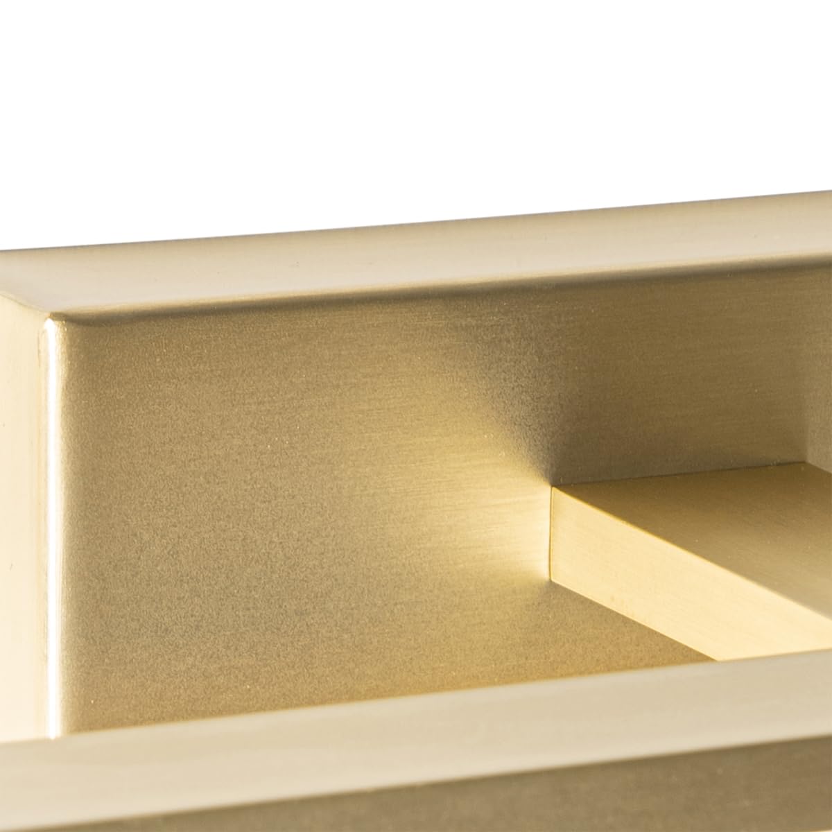 Qazqa led Design Wandleuchte, Wandlampe - Jerre - Gold, inkl. 22W integrierter LED, 2700K, warmweiß, 62cm, IP44, Ideal als Badezimmerlampe und