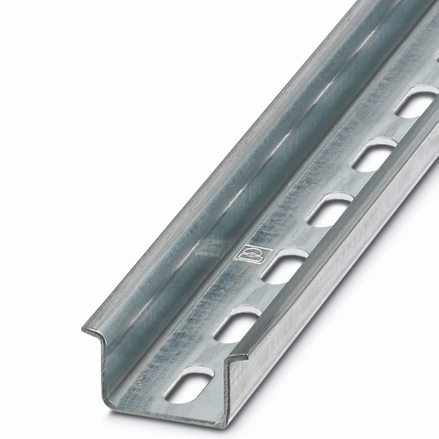 AIXONTEC 3 x 1,0 m DIN RAIL NS 35/15 DIN Schiene Hutschiene Montageschiene 35 mm x 15 mm perforiert Schlitz gelocht mount – Montageschiene verzinkt Verteilerkasten Schaltschrank - PHOENIX CONTACT