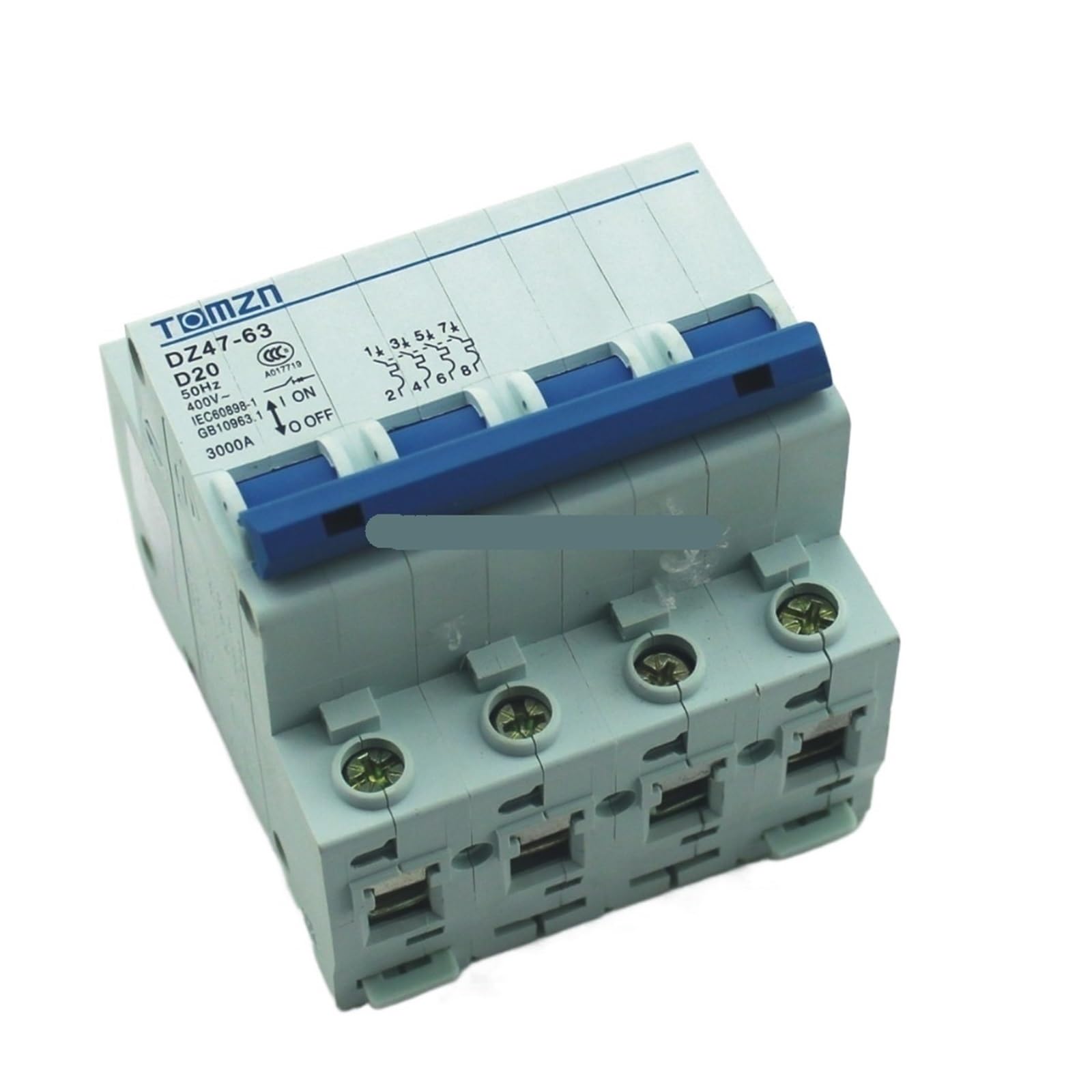 Disyuntor 4P 20A soluciona los saltos de luz al encender motores de 415V