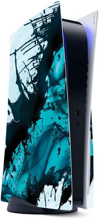 MightySkins Gaming Skin for PS5 / PlayStation 5 - Wild Splash | Protective Viny wrap | Easy to Apply and Change Style | Made in The USA