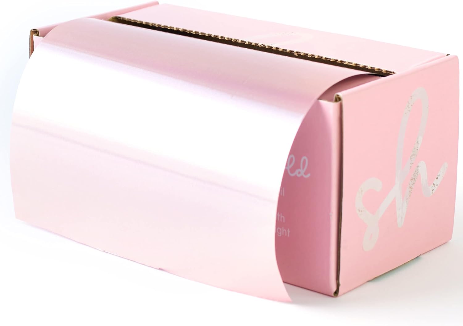 Simply Hair Hair Foil Roll, 100m Embossed Medium Weight Roll with Built-In Cutter