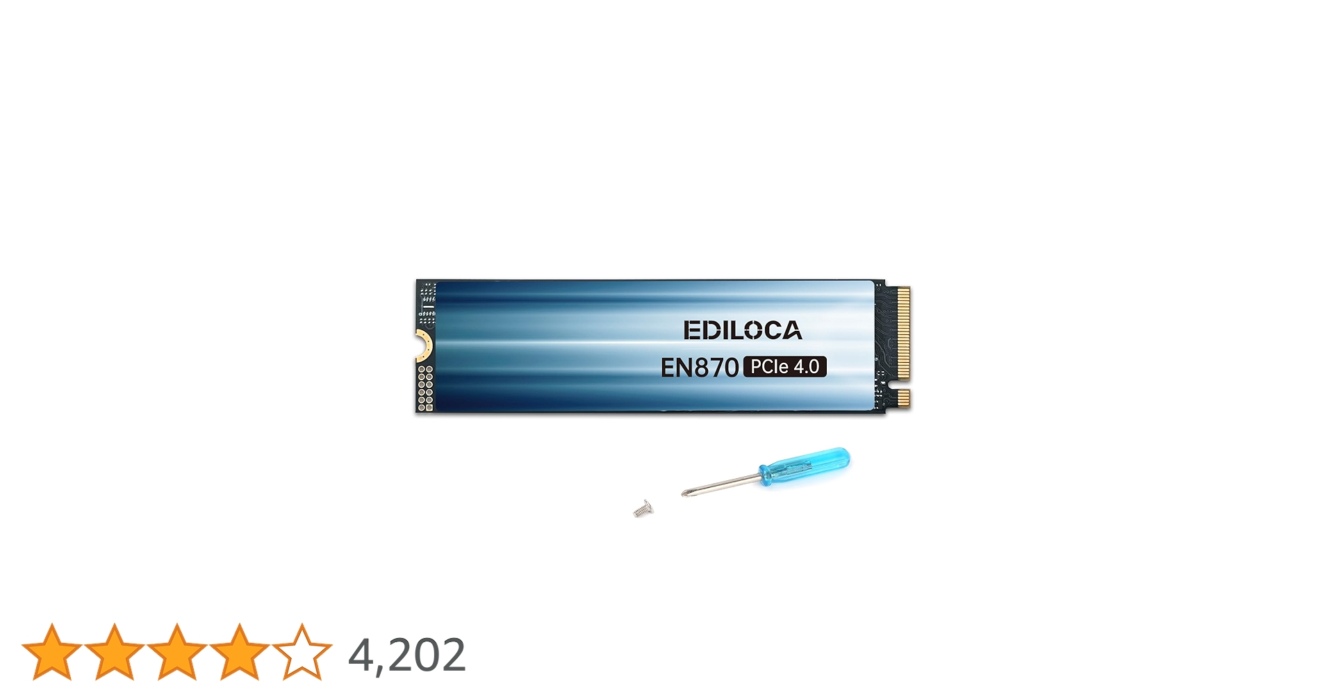 内蔵型SSD EDILOCA EN870 2TB M.2 SSD Amazon.com: Ediloca 2TB SSD NVMe M.2 2280 PCIe Gen4 x4