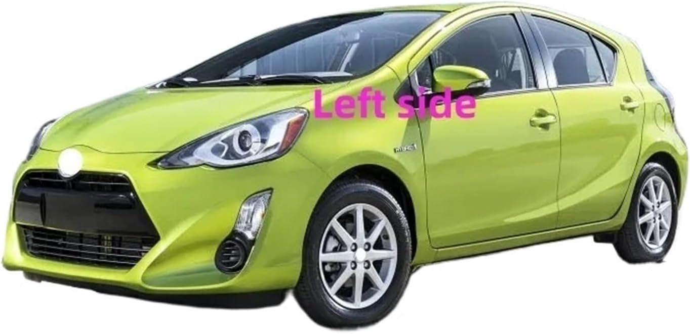 Headlight Shell Cover Compatible for Toyota for Prius C 2015 2016 2017 2018 Car Headlamp Lens Replacement (Right side)