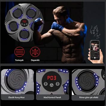 Kochler Bluetooth Boxing Training Board - Smart Exercise Tool - Musical Target