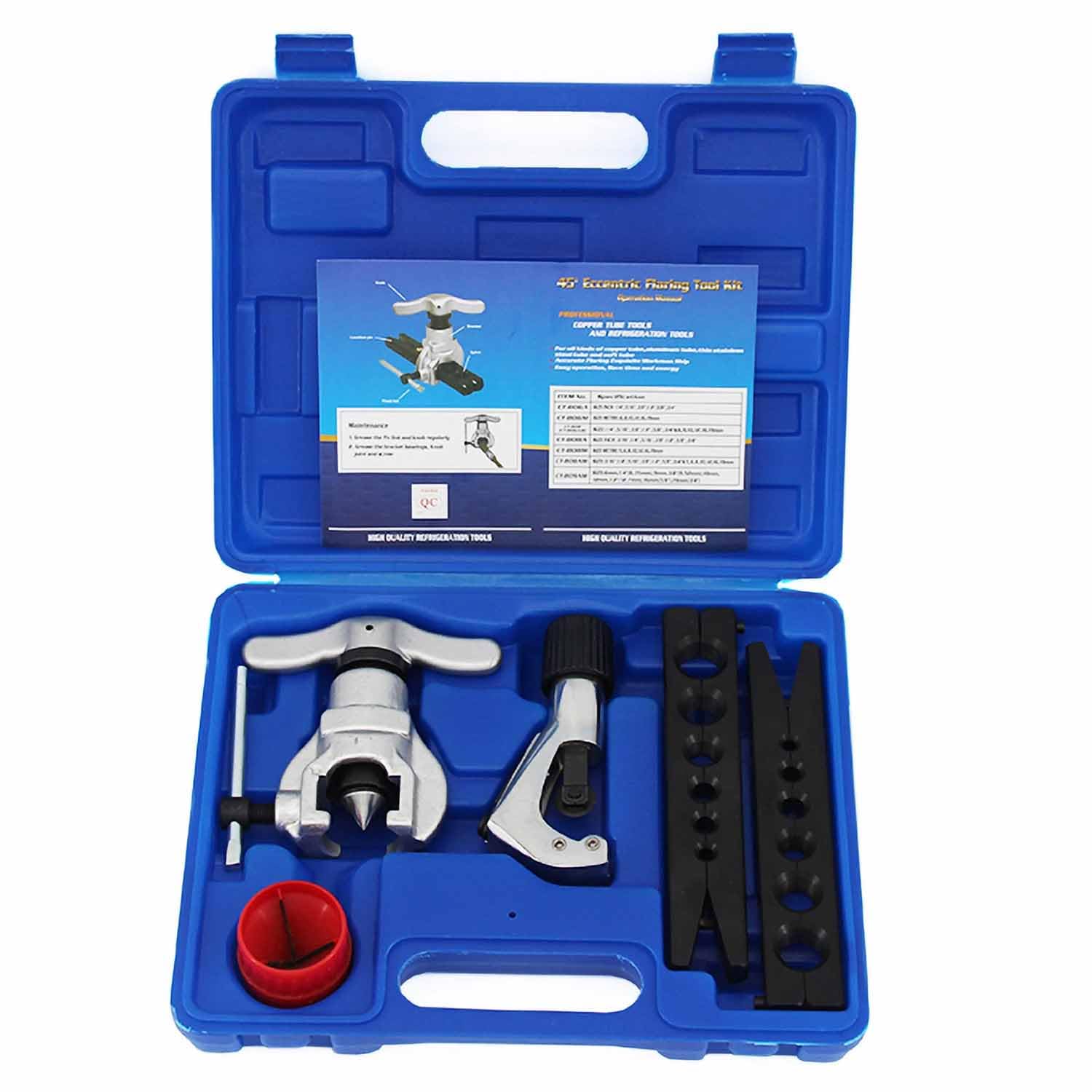 UPTODATETOOLS CT-808AM-F Flaring Tool Kit 3/16''-3/4' - Image 1