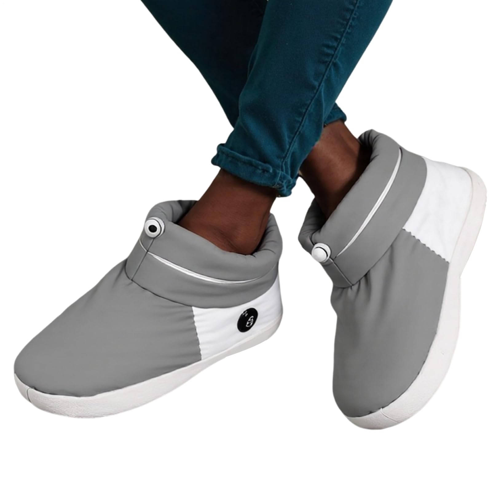 Zapatillas De Casa Calefactables,Zapatos con Calefacción USB Cálidos | Suministros de Invierno para Acampar Dormir Cazar Navidad Viaje | para Interior Exterior Caza Senderismo Camping Viajes Navidad