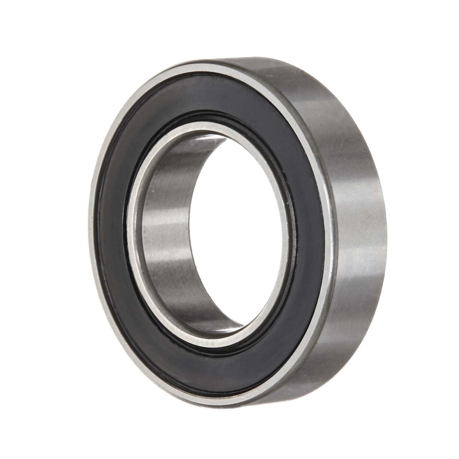LUKIAKA 20mmx35mmx10mm Bearing, 20x35x10-2rs,20x35x10mm, deep Groove Ball Bearings with Black Color Rubber Shield,Singel Groove,Chrome Steel Material,