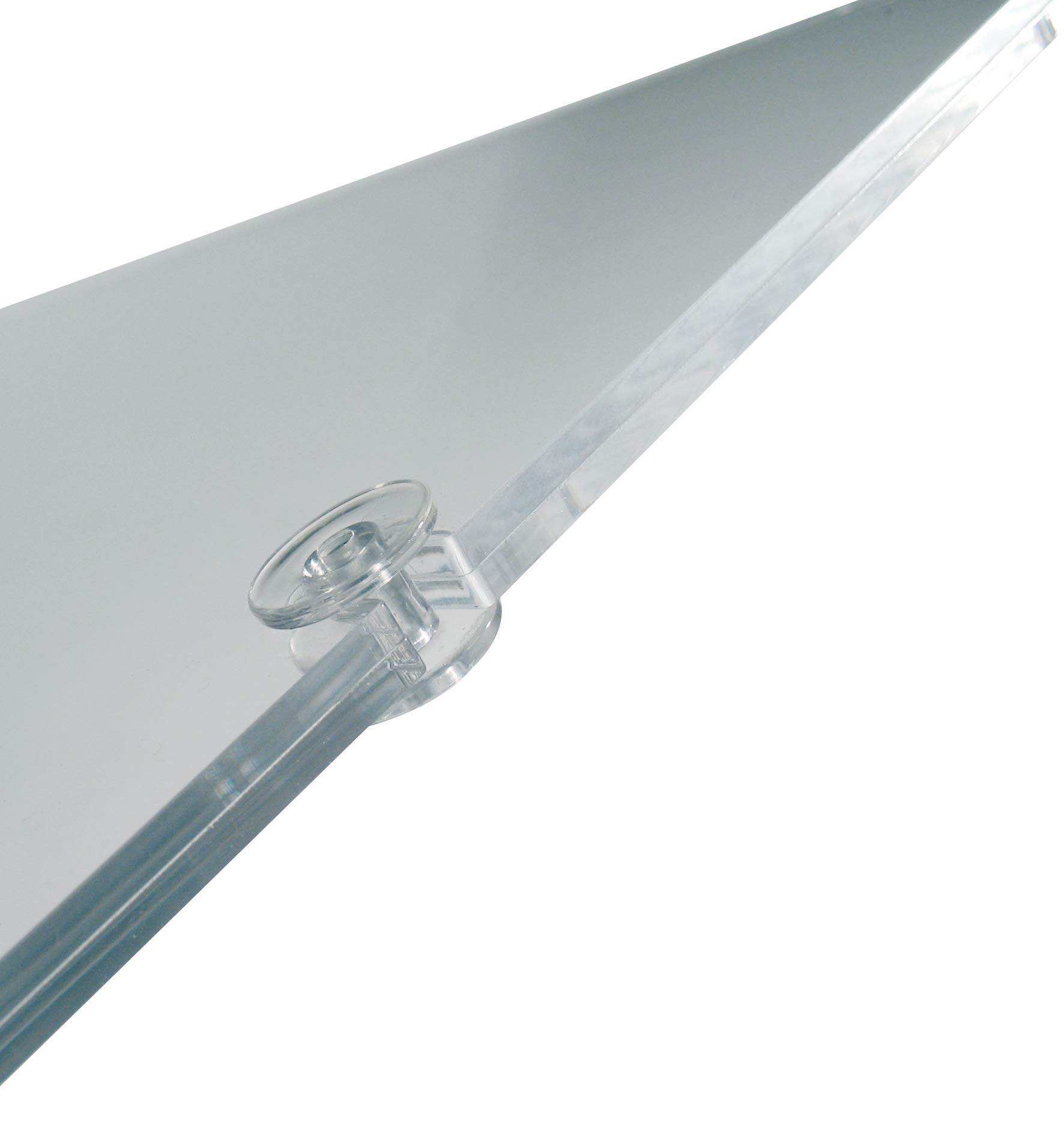 Danieli Store - Soporte de Pared de Metacrilato A3 Vertical para Carteles y Posteres. Expositor con Orificios para la Fijación Mural. Soporte de Acrílico Transparente para Avisos (3 unidades)