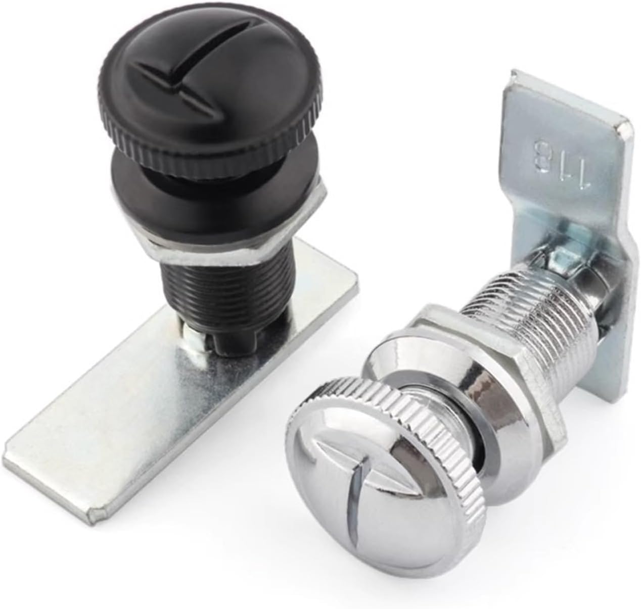 MS803 Small Cylindrical Power Distribution Cabinet Button Moving Tongue Lock 1Pcs(Gold 4pcs)