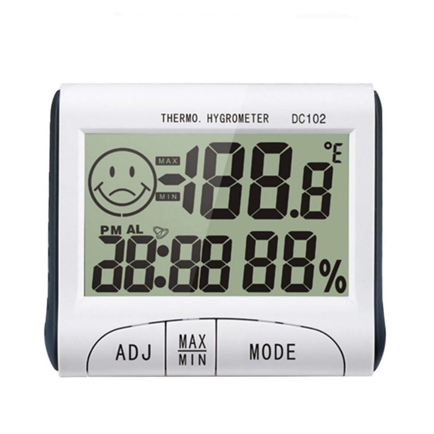 SKEIDO DC102 Weather Station Household Indoor & Outdoor Temperature Humidity Meter Temperature Display Thermometer Hygrometer Monitor
