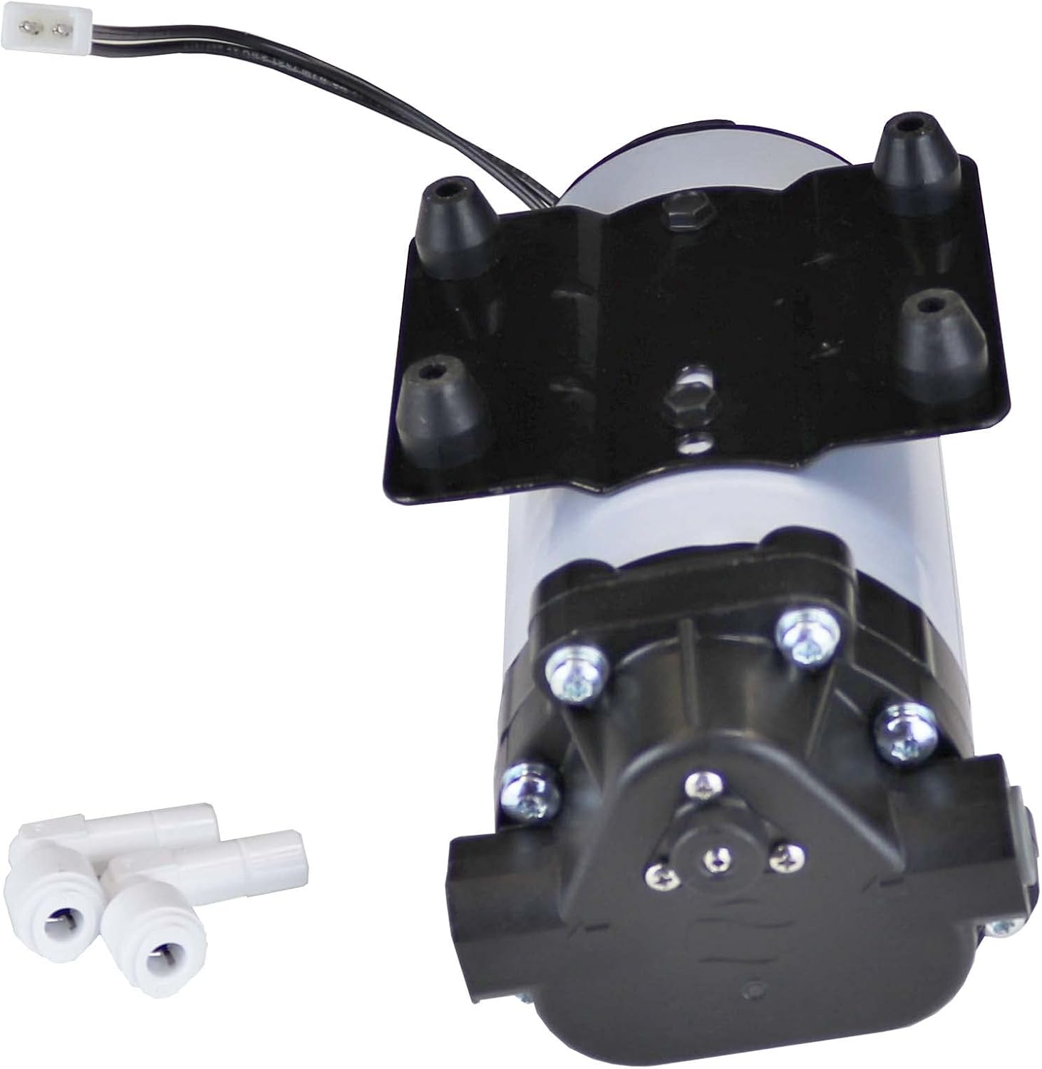 Aquatec 8800 series 8852 water pressure boost pump (pump only), 2.6LPM 24VAC for aeroponics or 100GPD to 200GPD RO systems