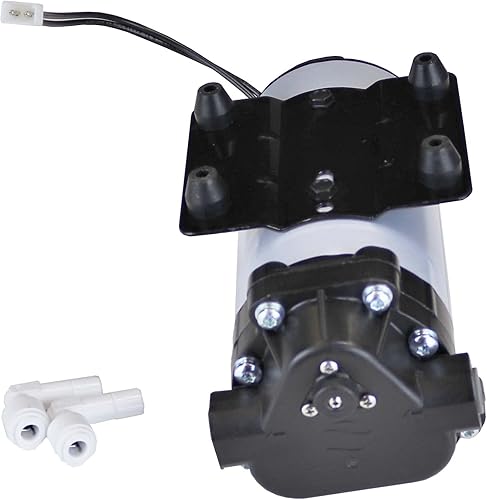 Miniatura 3 de Bomba de presión de agua Aquatec 8800 serie 8852 (solo bomba), 2.6LPM 24VAC para aeroponía o sistemas de RO de 100GPD a 200GPD