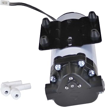 Aquatec 8800 series 8852 water pressure boost pump (pump only), 2.6LPM 24VAC for aeroponics or 100GPD to 200GPD RO systems