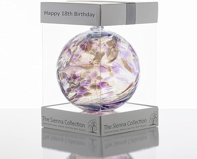 Happy 18th Birthday Gift - 10cm Friendship Ball Pearl