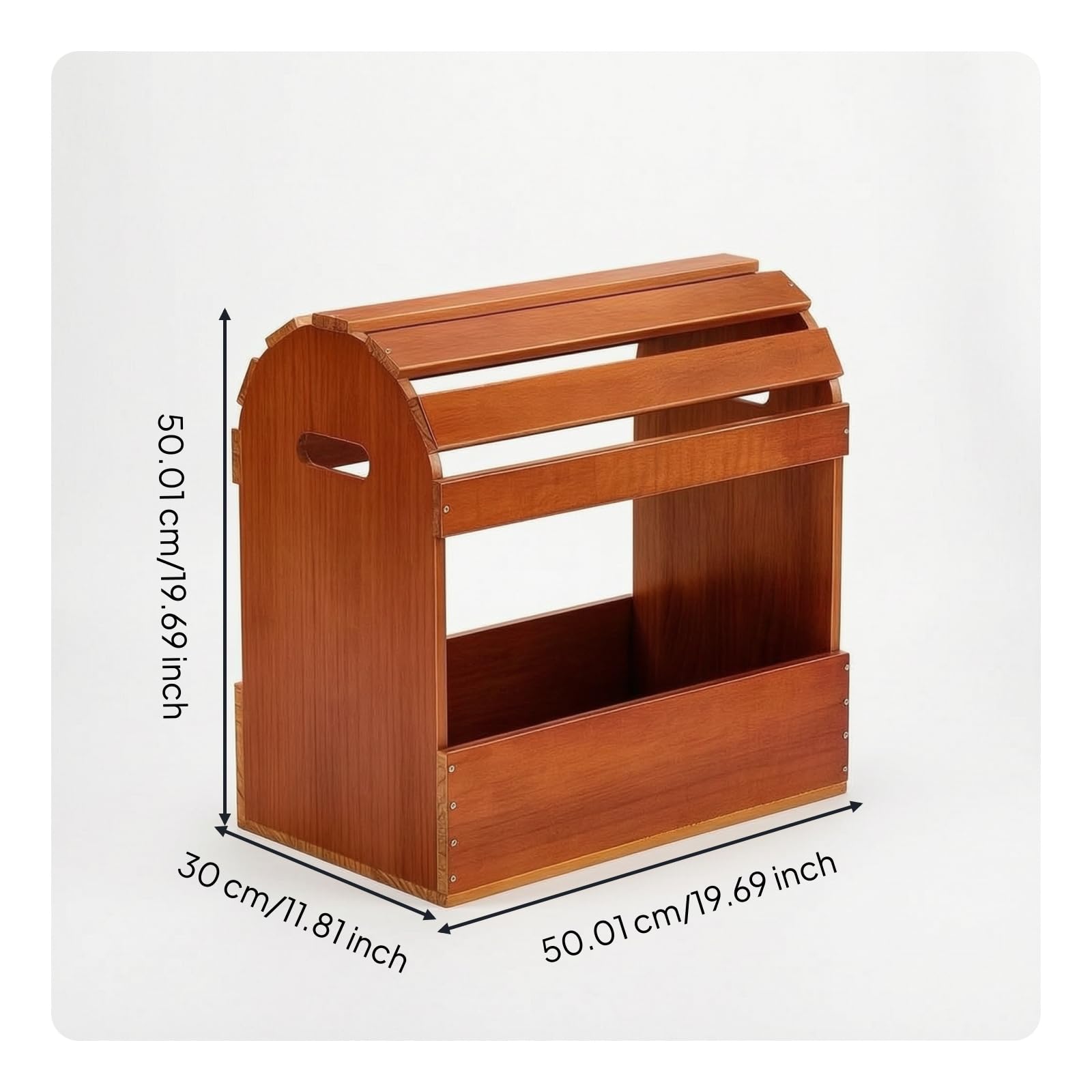 Amagogo Soporte para Montura Organizador Soporte Estante Perchero Caballo con Madera Natural Resistente y Lateral Curvo Que Zona Frontal Abierta y Panel
