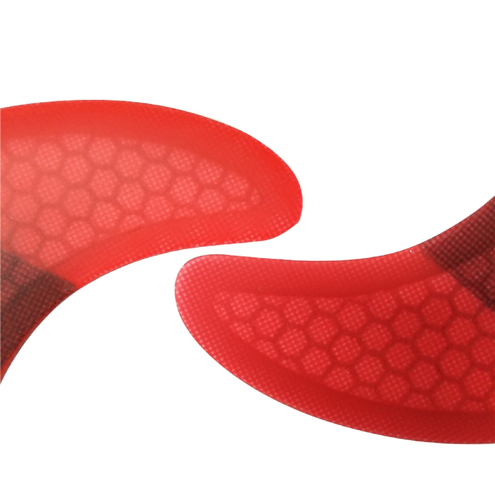 UPSURF Tabla de Surf Aletas Base Fibra de Vidrio Tri Fin Thruster Set