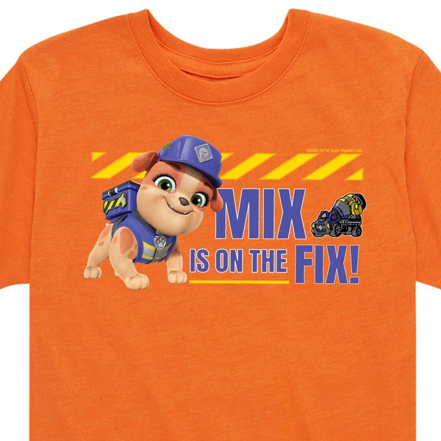 HYBRID APPAREL - Paw Patrol - Rubble & Crew - Mix is On The Fix - Toddler & Youth Short Sleeve Graphic T-Shirt3