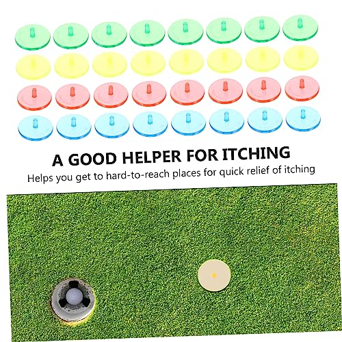 BESPORTBLE 400 Pçs Marca De Bola De Golfe Bolas De Golfe De Plástico Acessórios Laranja Bolas De Gol