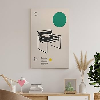 Amazon.co.jp: ワシリーチェア展ポスター バウハウスポスター