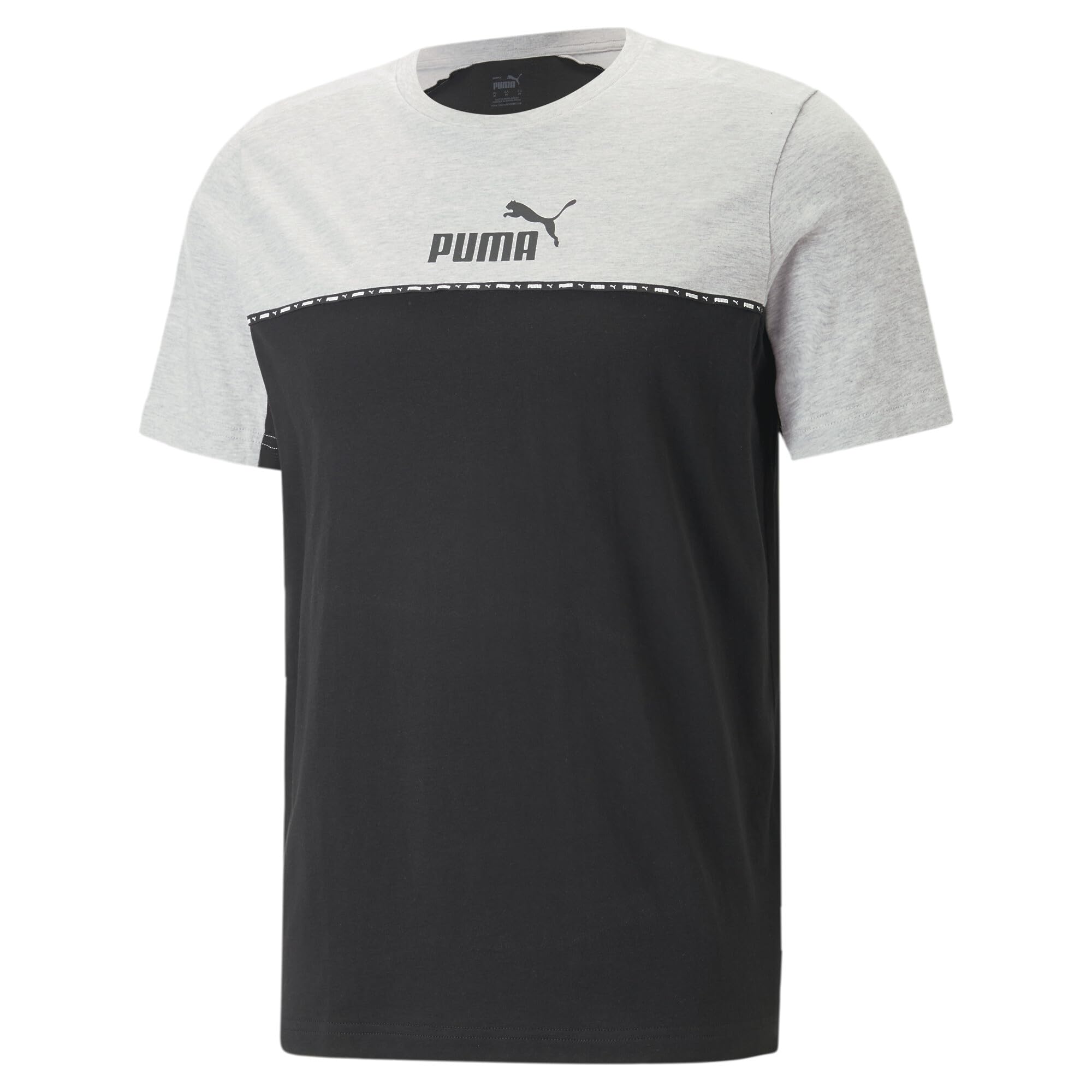 PUMA Camiseta ESS Block X Tape Camiseta Hombre
