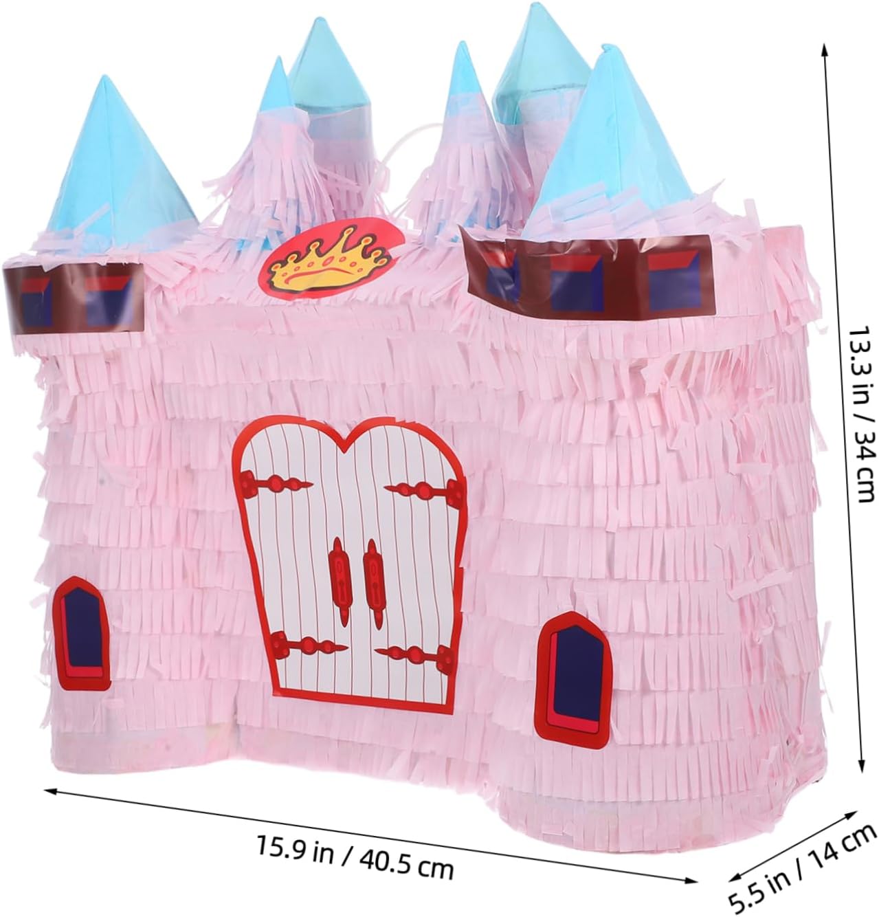 Princess Castle for Girls Birthday Party Fun Party Game Decoration for Princess Theme Celebrations Safe Design Enhancing Motor Skills and Hand-eye Coordination