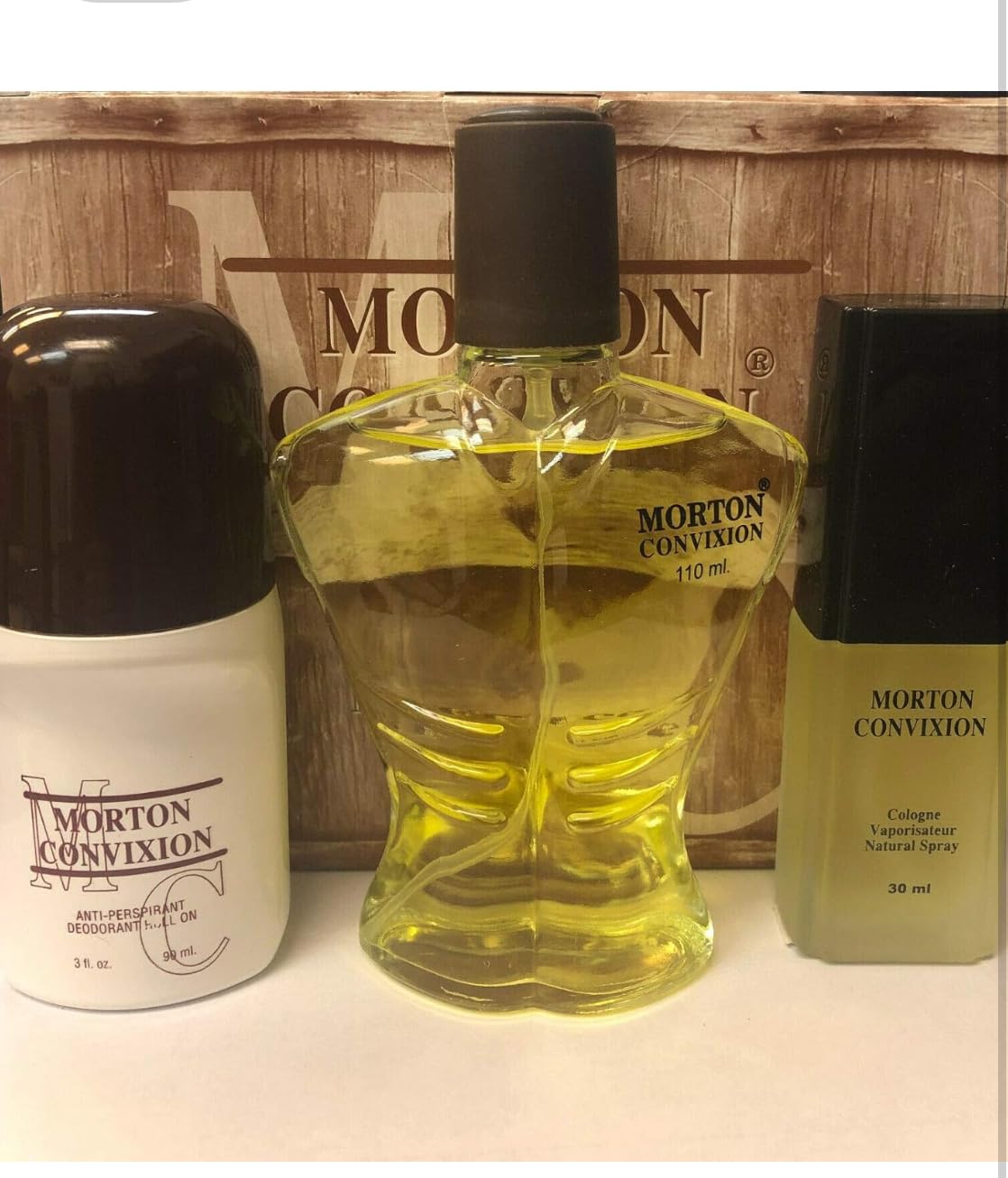 MORTON CONVIXION PERFUME PARA CABALLERO KIT MARLEN LAMUR