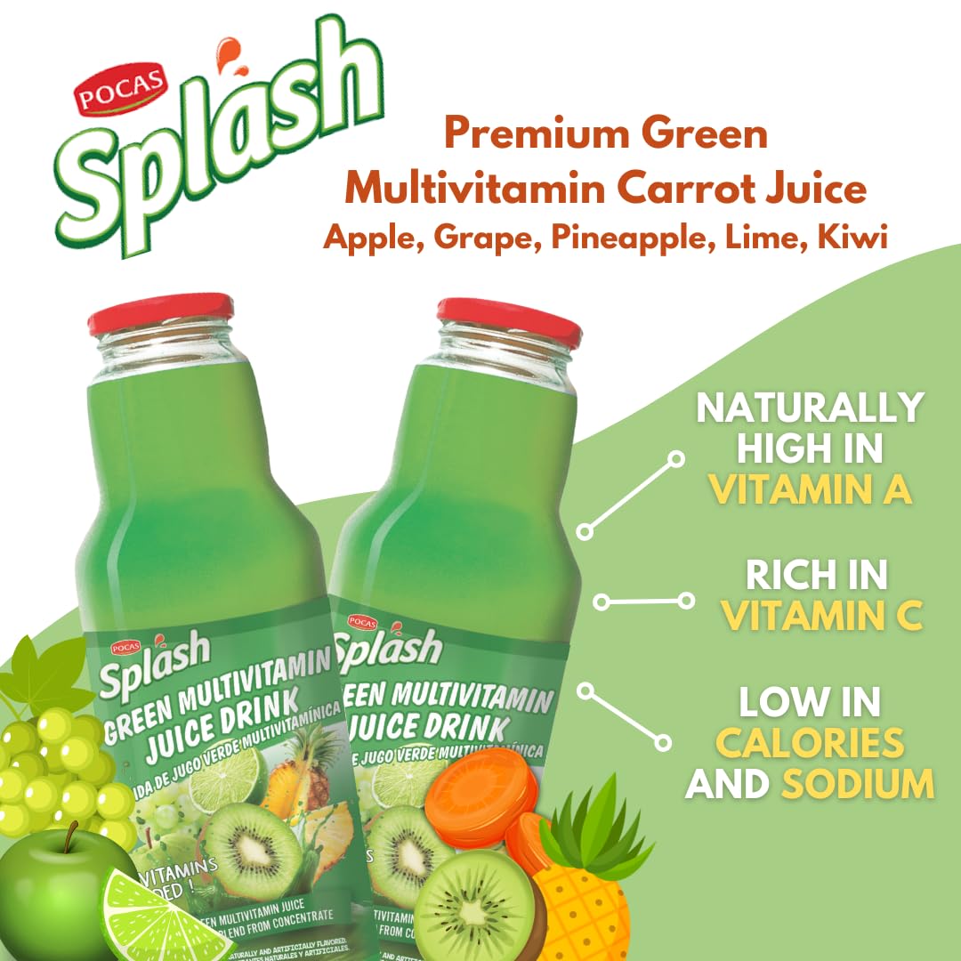 Pocas Splash (Apple) Carrot Juice Drink 750mL DLC: 21/SEPT2020 main image 0