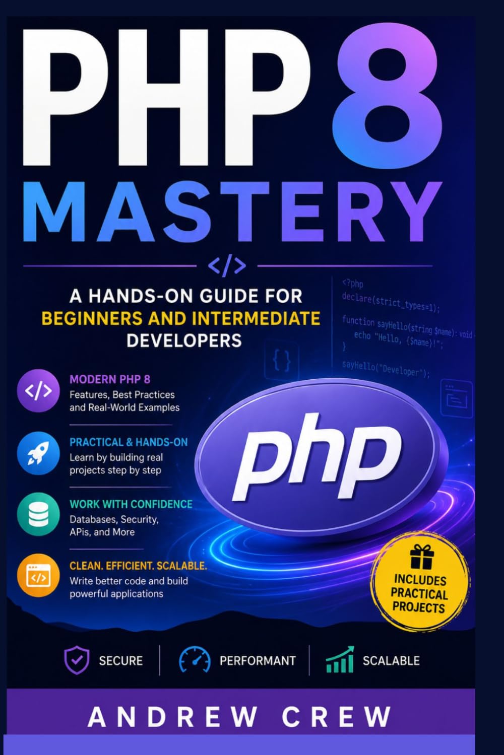 PHP 8 Mastery: A Hands-On Guide for Beginners and Intermediate Developers