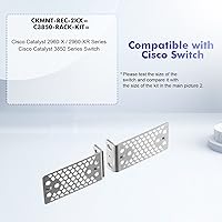 Vista 32 de Kit de montaje en rack para interruptores de enebro de 17,3 pulgadas para Juniper EX2200/EX2300