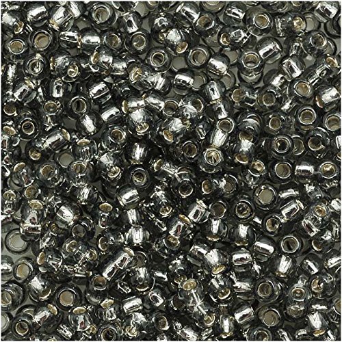 Amazon.com: Toho Round Seed Beads 11/0#29B 'Silver Lined