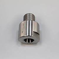 Vista 6 de Adaptador de husillo de cabezal para torno de madera, convierte husillo de 1 "x 8 TPI a 1 1/4" x 8 TPI