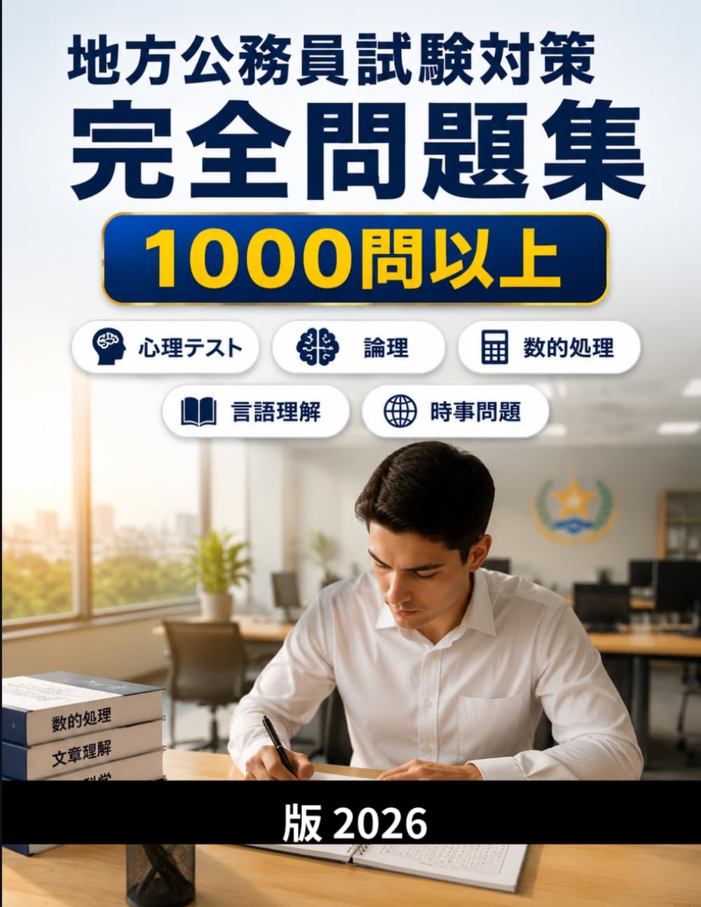 地方公務員試験対策 完全問題集: 教養試験と専門試験の完全対策：数的処理・言語理解・時事問題・面接シミュレーション