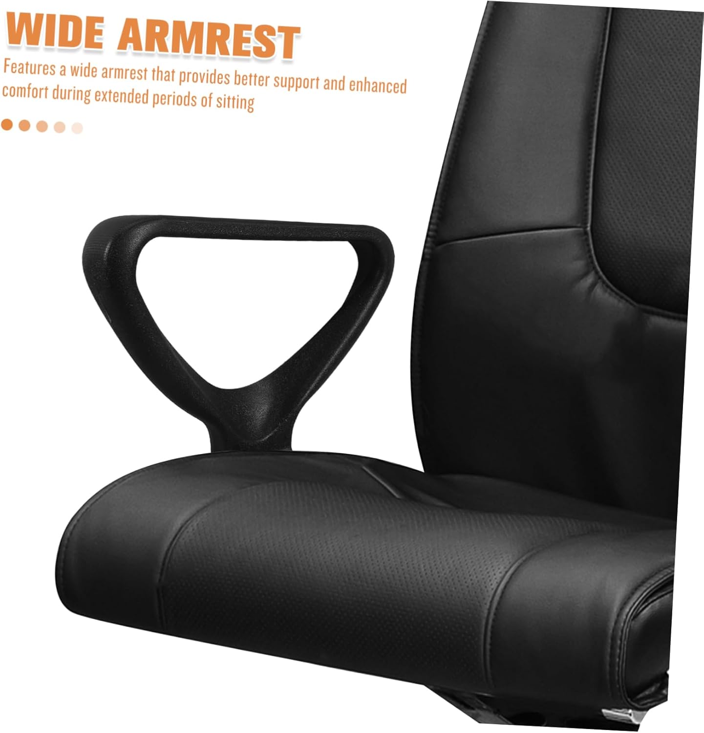 2Pcs Office Chair Armrest Replacement Arm Rest Parts for Desk Chairs Ergonomic Chair Accessories for Daily Use for Home and Office Furniture