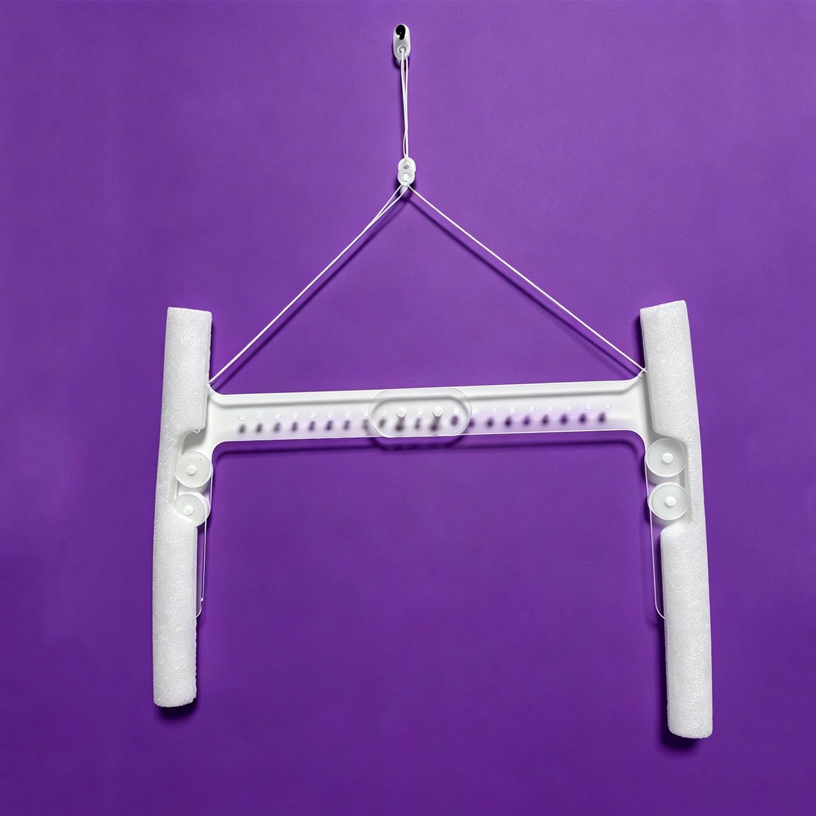 Laohucai Acrylic Body Shape Clothing Display Hangers with Adjustable Waist Transformable Into a Trouser Hanger, Mannequin Dress Form Pants Hangers for Coat Trouser T-Shirt(2pcs)