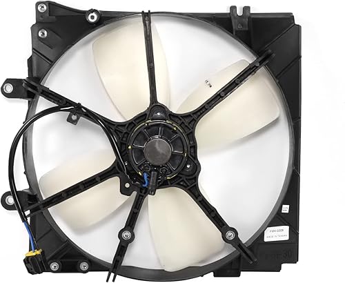 Miniatura 6 de MA3115135 Conjunto de ventilador de refrigeración de radiador estilo fábrica compatible con Mazda 626 MX-6 2.0L MT 1993-1997, 12V, negro