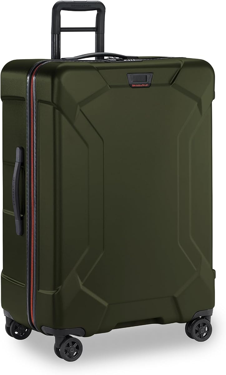 Briggs & Riley Torq Large 30 Inch Hardside Checked Luggage, Hunter Green