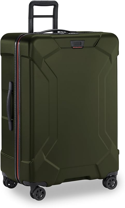 Briggs & Riley Torq Large 30 Inch Hardside Checked Luggage, Hunter Green