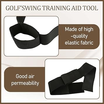 Slider Golf Swing Training Aid, Adjustable Golf Swing Trainer, golf Training Aids, swing Correcting Arm Band Improve Stability