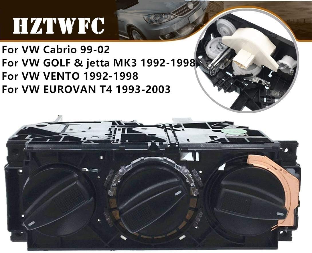 Climatizzatore del pannello di controllo del riscaldamento del climatizzatore per auto OEM # 1H0820045D per VW Jetta Golf MK3 Vento Eurovan VW Golf 1992-1999 2000 2001 2002 Cabrio Jetta