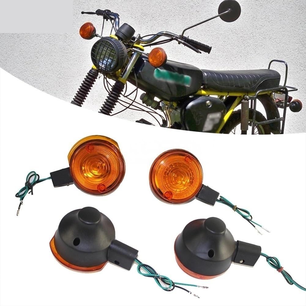 Clignotant directionnel Clignotant de Moto Vintage, Clignotant Ambre pour S50, S51, S70, 51, 70