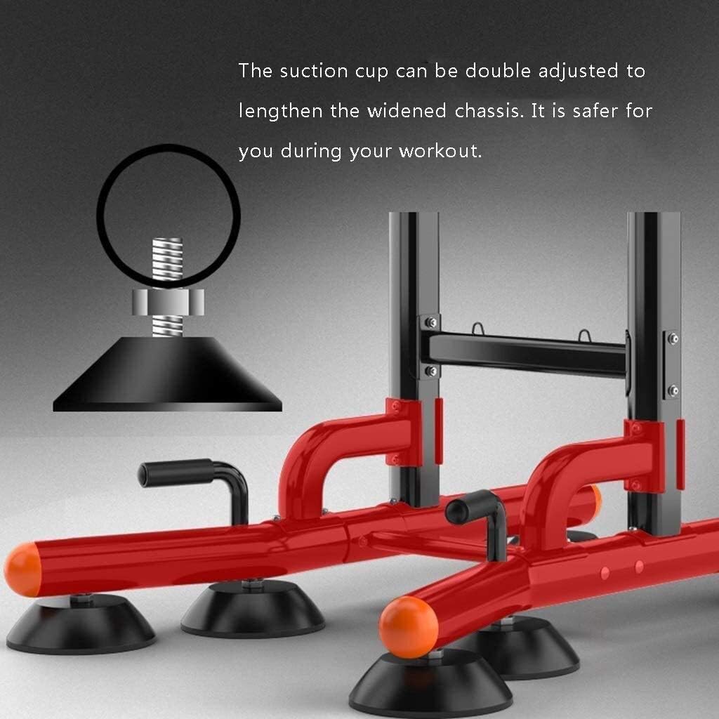 Pull Ups Indoor Pull-Ups Household Heavy Single Parallel Bars Multifunctional Adjustable for The Elderly Children Unisex (Size:12181235cm)
