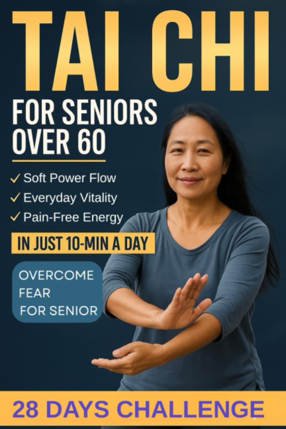 TAI CHI FOR SENIORS OVER 60: Gentle Movement for Balance, Calm, and Healthy Aging