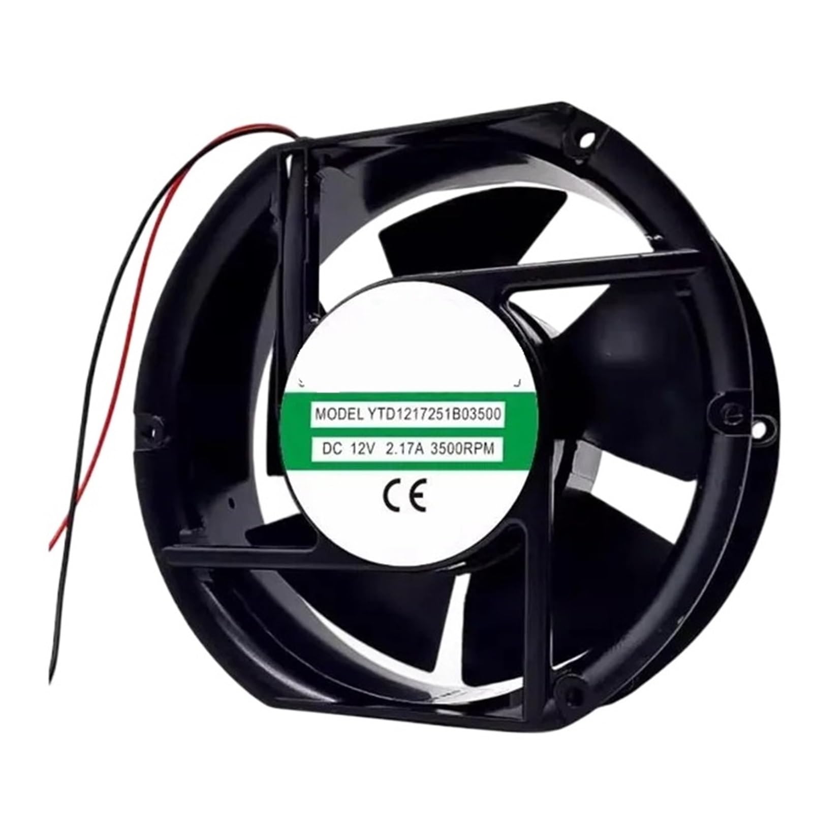 ZVQYSGIW YTD1217251B03500 12V 2.17A 17251 172 * 51mm Cooling fan