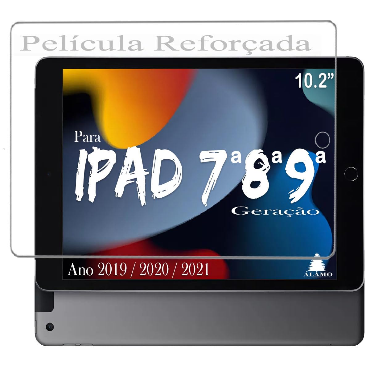 Película Ipad 8 Tela 10.2 Ano 2020 (8ª Geração) Model A2270 Vidro