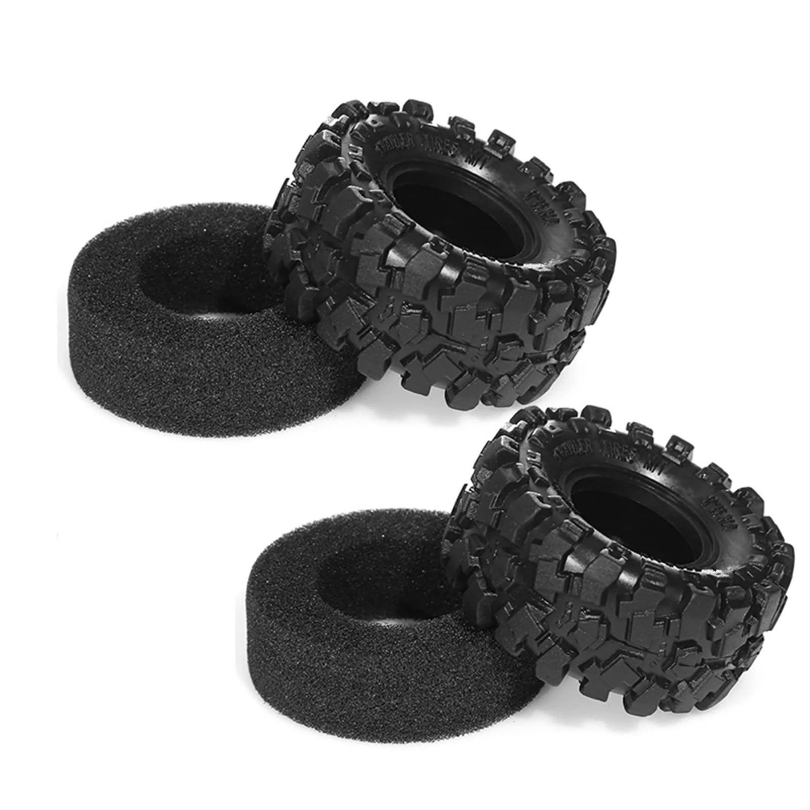 Pneumatici Da 1,0" Per Traxxas Per TRX4M Per Defender K10 1/18 Rc